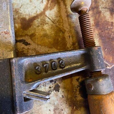 1166: Vintage Pair of  Craftsman Clamps