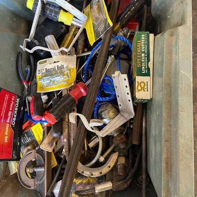 169: Vintage Box of Workshop Tools