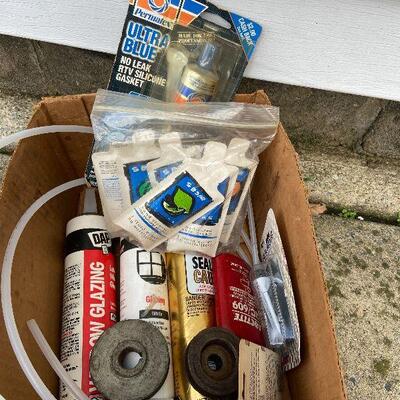 175: Vintage Lot of Caulk and More