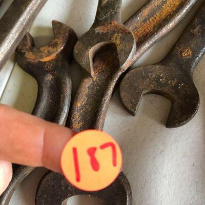 187: Vintage Collection of Wrenches