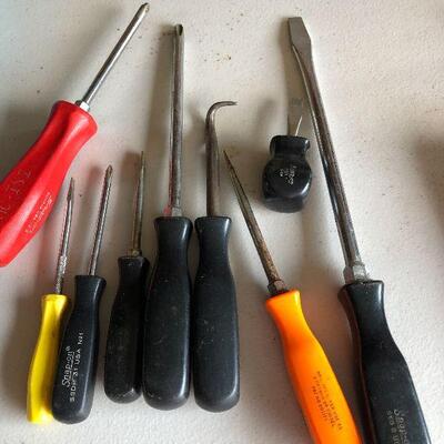 188: Vintage Collection of Snap-On Screwdrivers