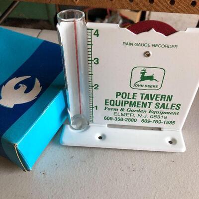 189: Vintage Pole Tavern Equipment Sales Rain Gauge