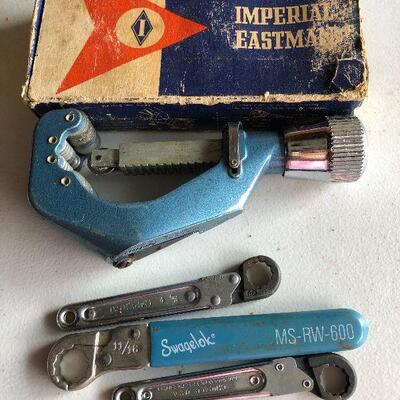 191: Vintage Impirial Eastman & Swaglok Tube Cutter