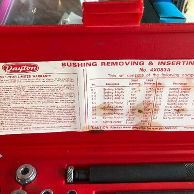 192: Vintage Dayton Bushing Removing & Inserting Set