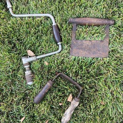 202: Vintage  Hand Planners and Yankee Hand Drill