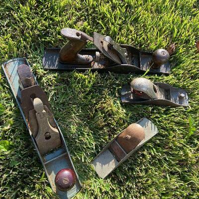 206: Vintage Set of 6  Wood Plane