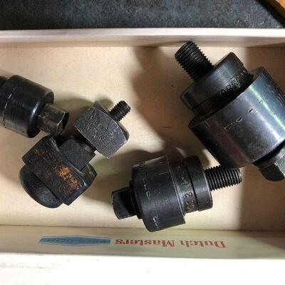 212: Vintage Green Lee Punch and Dies Lot