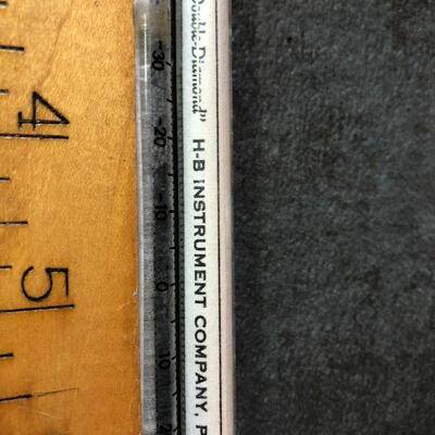 213: Vintage Two  Mercury Thermometers