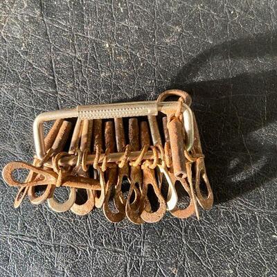 223: Vintage Watchmakers Sleeve Wrenches and Bench Keys