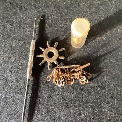 223: Vintage Watchmakers Sleeve Wrenches and Bench Keys