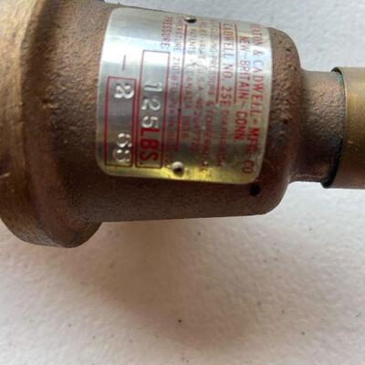 225: Vintage Caldwell #25 Extention Type Valve