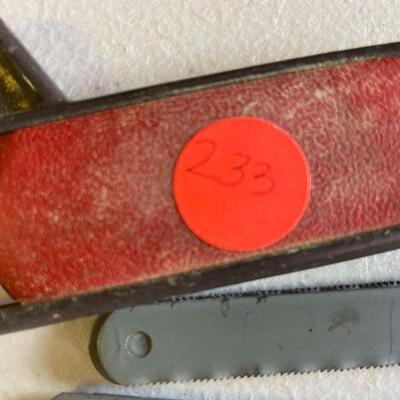 233: Vintage Hacksaw and Blades