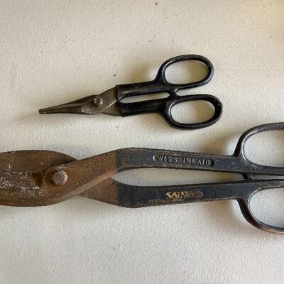 235: Vintage Wiss Machinist Scissors