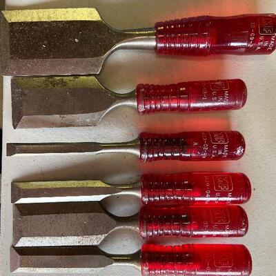 236: Vintage Miller Fall Chisel Set