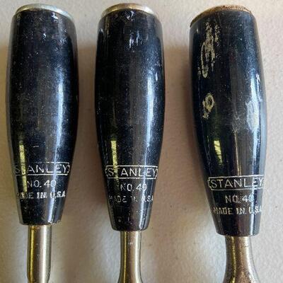 237: Vintage Stanley Chisels