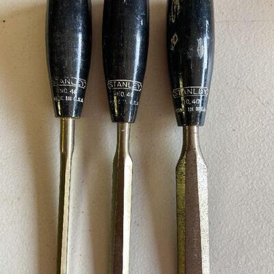 237: Vintage Stanley Chisels