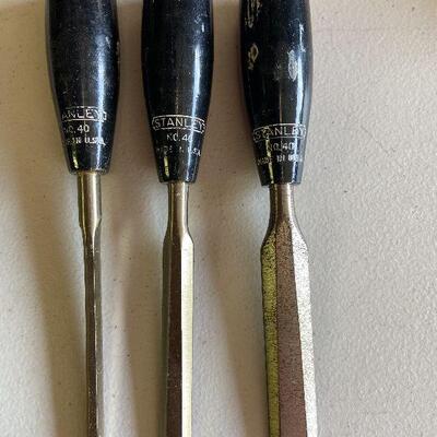 237: Vintage Stanley Chisels