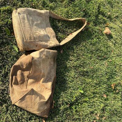 244: Vintage Heavy Canvas Tool Bags