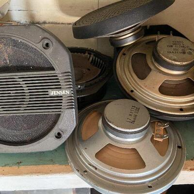 249: Vintage Lot of Car Speakers