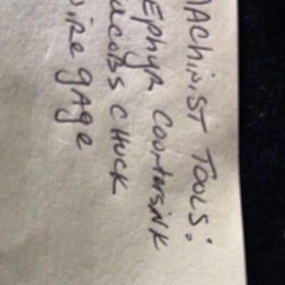 258: Vintage Machinist Tools