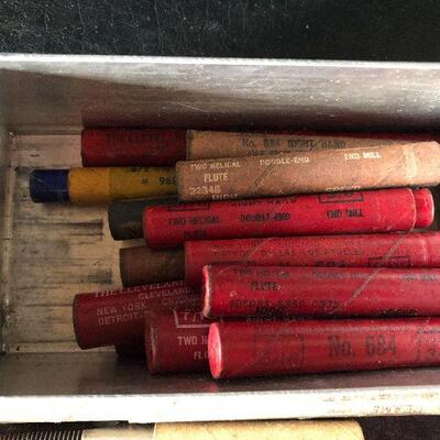 262: Vintage Cleveland and Bay State Steel Reamers, Lot, and Dies