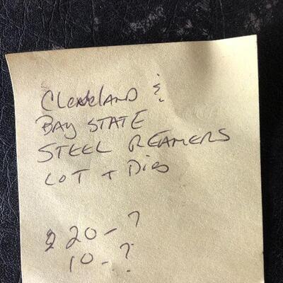 262: Vintage Cleveland and Bay State Steel Reamers, Lot, and Dies