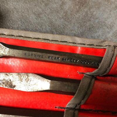268: Vintage Snap-On C-104B Chisels 