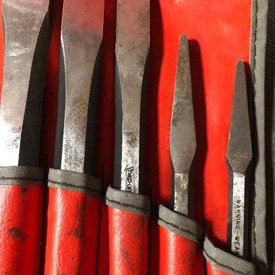 268: Vintage Snap-On C-104B Chisels 