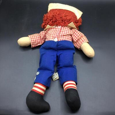 Raggedy Andy Doll by Knickerbocker Toys