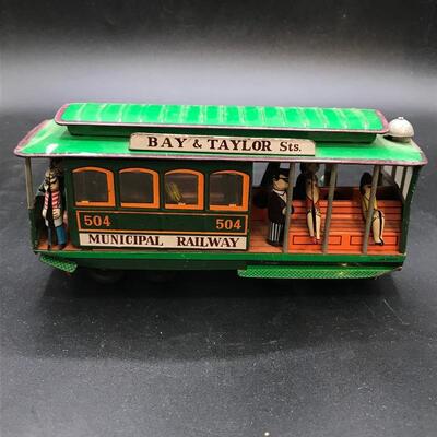 Vintage Toy Streetcar