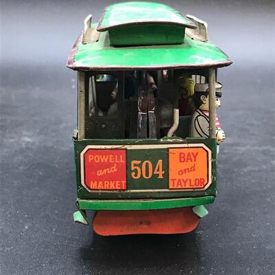 Vintage Toy Streetcar
