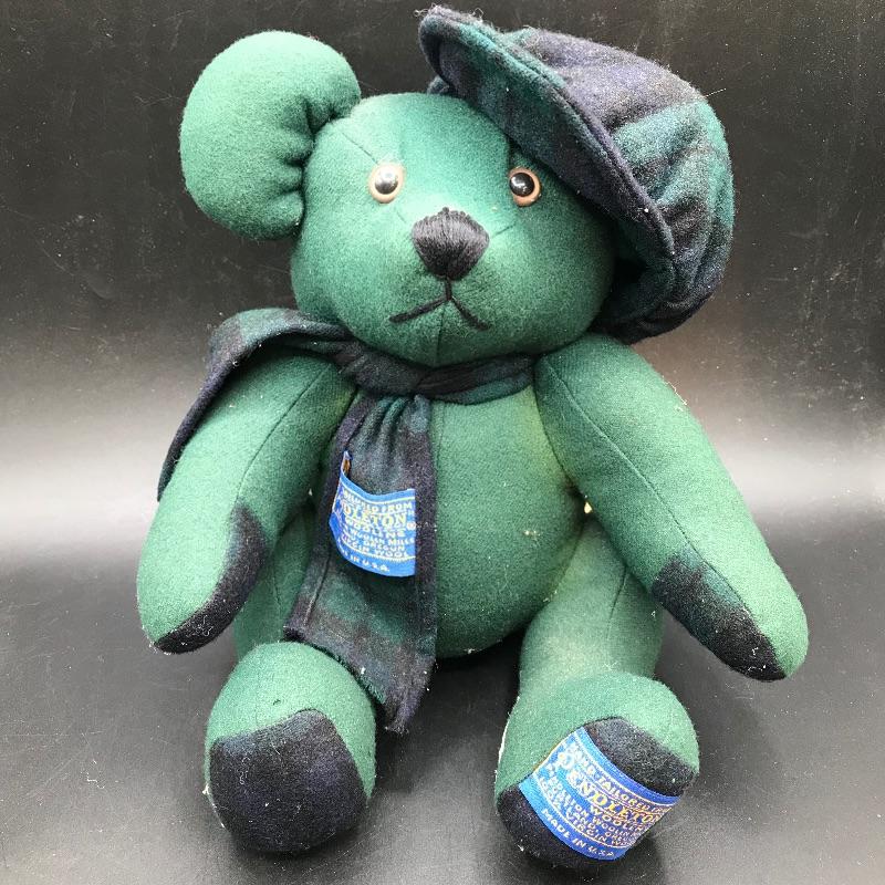 Disneyland Pendleton Woolen Mills Teddy Bear by Nancy Southerland