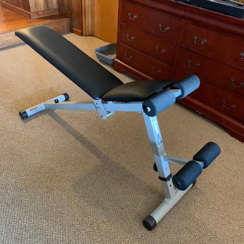 Lot 83 Weider Pro125 Incline Bench EstateSales