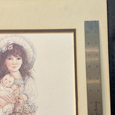 Unframed Jan Hagara 1982 Print "Victoria's Easter"
