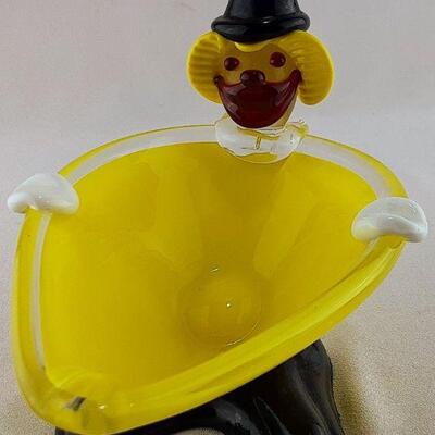 Glass Clown Bowl