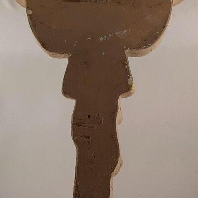 Beige Plaster Wall Sconce