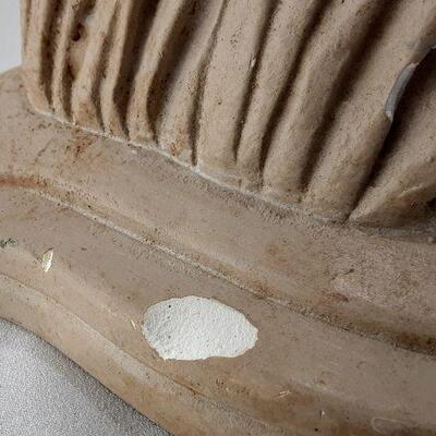 Beige Plaster Wall Sconce