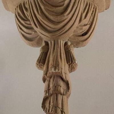 Beige Plaster Wall Sconce