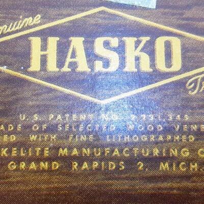 Hasko Faux Wood Trays with Puppies