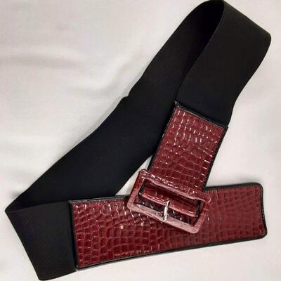 Red Cinch Belt
