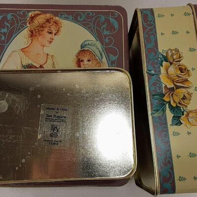 Mother and Child Nesting Tins