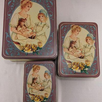 Mother and Child Nesting Tins