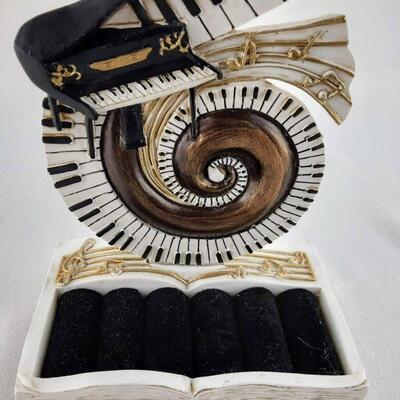 Piano Keyboard Ring Bracelet Necklace Holder
