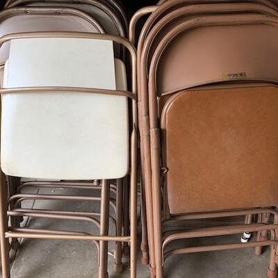 LOT 265 Metal Folding Chairs 10