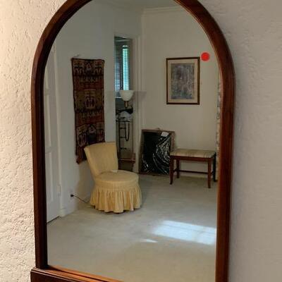 LOT 268 Wood Framed Mirror
