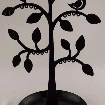 Black Metal Tree Earring/Jewelry Holder
