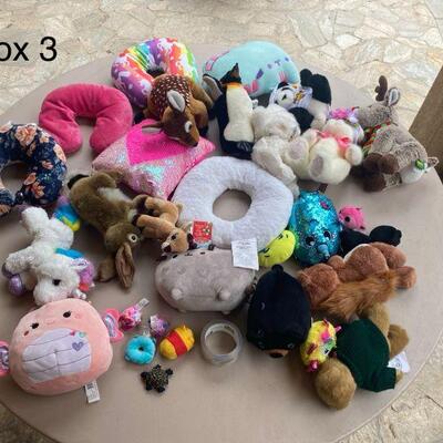 Toy Box 3 - Stuffed Animals and Travel Pillows