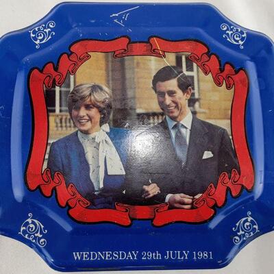 Prince Charles and Diana Tin