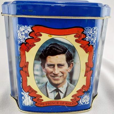Prince Charles and Diana Tin