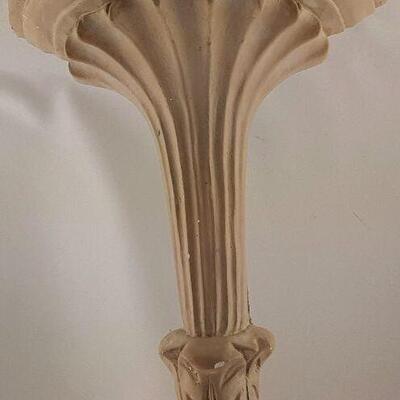 Beige Plaster Wall Sconce